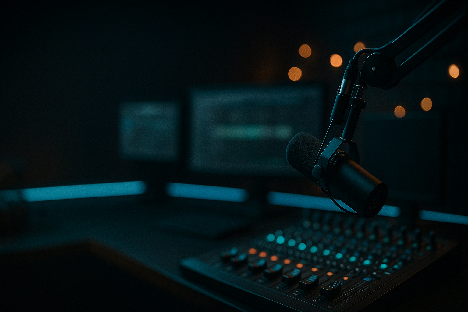 Estudio de radio profesional