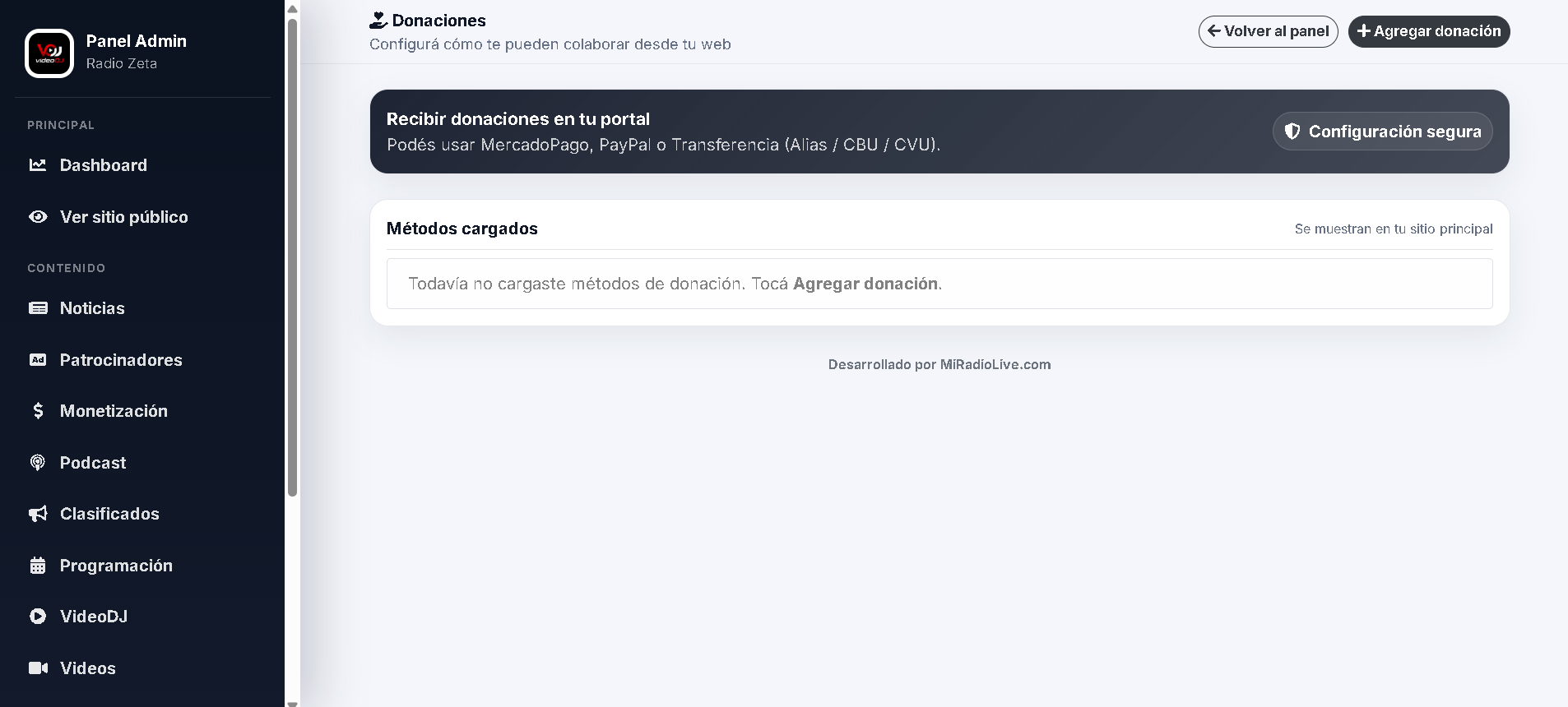 Donaciones